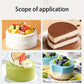 Non-Stick Stainless Steel Cake Cutter with Server