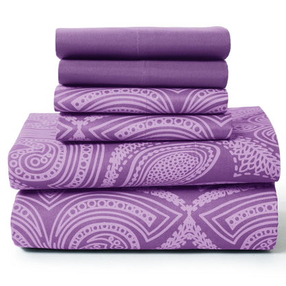 LUX Décor Paisley Sheet Set