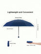 1pc UV Protection Mini Umbrella, Portable Pocket Umbrella With UV Coating, 6-Rib Reinforced And Pocket Sized Sun Umbrella, Yellow For School, Office, Household, Travel, Back To School Supplies, Spring Summer Picks, Brides Mai