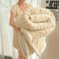 1pc Jacquard Sherpa Weighted Blanket