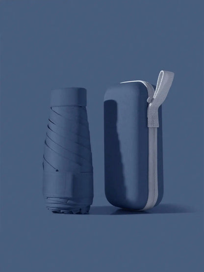, Pocket-Sized Waterproof Portable Travel Umbrella