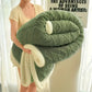 1pc Jacquard Sherpa Weighted Blanket