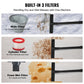 SucceBuy Stainless Steel Wet Dry Shop Vacuum