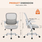 JHK Ergonomic Mesh Backrest Office Desk Chair