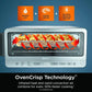 Ninja Air Fryer Toaster Oven Combo   8-in-1 Functionality   Flip Up & Away for Storage Space   Air Fry Basket, Sheet Pan
