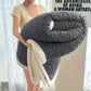 1pc Jacquard Sherpa Weighted Blanket