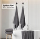 Bath Towel Set Pack of 2, Lightweight and Quick Drying Towel
