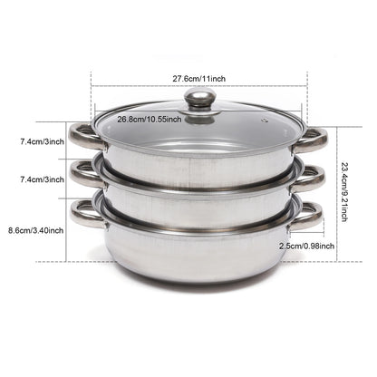 Stainless Steel Steam Cooker